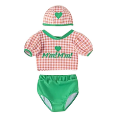 愛北鼻 夏季兒童兩件式泳裝