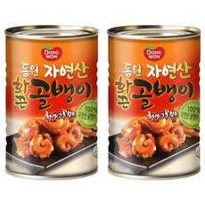 동원 화끈한 골뱅이 통조림, 400g, 2개