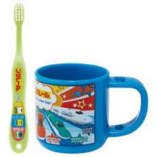 Skater 幼兒牙刷漱口杯組 3~5歲 Plarail 鐵道王國, 1組
