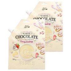 Bread Garden 裝飾與塗層用白巧克力片, 2個, 300g