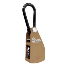 Forest Outdoor 群森戶外 滑輪營繩拉緊器, 1入, 沙色, 大號