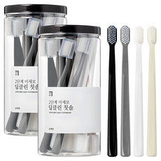 Homekeeping 2階段細毛深層清潔牙刷, 20入, 2組