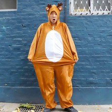 男款馴鹿魯道夫連身服