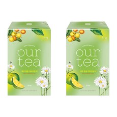 아워티 제주 청귤 캐모마일 티, 16.8g, 20개입, 2개