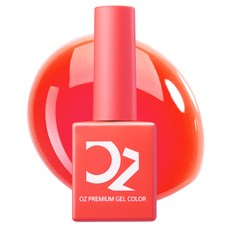 oznail 彩色美甲凝膠, 11 Orange with Pink, 10g, 1個