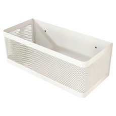 小麥購物 冰箱磁吸置物架, 白色, 1個