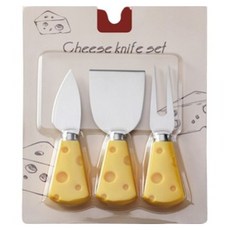 Kooleepool 起司奶油刀 2款 + 叉子組, 1套, 混色