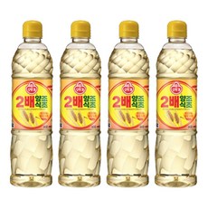 OTTOGI 不倒翁 雙倍釀造醋, 900ml, 4瓶