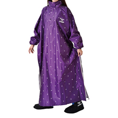 JUMP 將門 專利側穿升級版套頭風雨衣 雙手袖 雙蓋片PLUS+ 4XL 葡萄紫