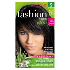 Oyster 歐絲特 染髮劑 亮棕色 60ml + 60ml + 15ml, 1組