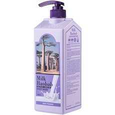 Milk Baobab 香氛沐浴乳 Baby Powder, 1L, 1瓶