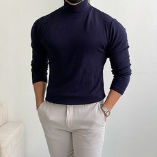 NAMZADAING 男款高領針織衫