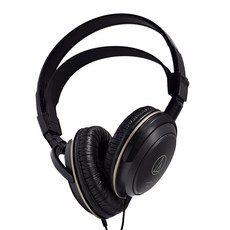 audio-technica 鐵三角 動圈式耳機 密閉式 原廠保固, 黑色, ATH-AVC200