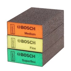 BOSCH 博世 台灣公司貨 超耐久方型砂紙3件組 S471-2608901175, 69 x 97 x 26mm, 1組