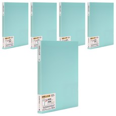 Heemang Melliv 透明文件夾 20頁, 薄荷綠, 5個