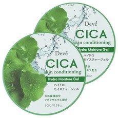 KUMANO 熊野油脂 DEVE CICA 保濕凝膠, 300g, 2罐