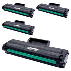 삼성 MLT-D104S 호환 재생 토너, 검정, 4개