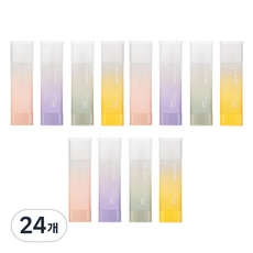 NUSIGN 三角粉彩漸層固體膠 隨機出貨 NS148, 24個, 8g