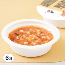 짱죽 12개월부터 이유식 반찬 깐쇼새송이, 100g, 6개, 혼합맛(깐쇼/새송이)