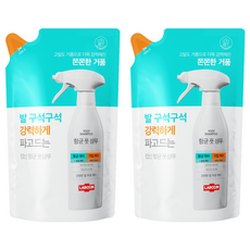 랩신 풋샴푸 리필, 2개, 400ml