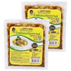 MAEPRANOM 泰式綠咖哩醬, 50g, 2包