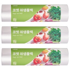 comet 捲筒型食物保鮮袋, XL(35 x 45cm), 500張, 3個