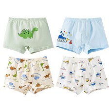 男童平角褲 4件