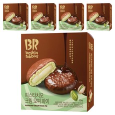 배스킨라빈스 피스타치오 크림 모찌 파이 12p, 264g, 5개
