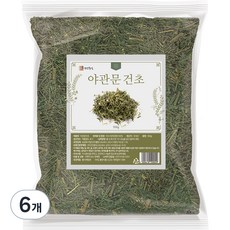 Health Based 夜關門乾草, 500g, 1包, 6包