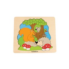 beleduc 發現拼圖 森林, 10片, 1組