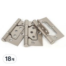 올고르 범진하드웨어 반침 경첩 니켈, 18개