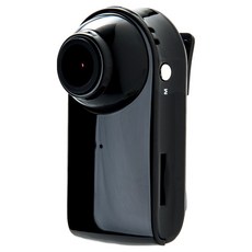 INJA 720P運動攝影機，錄影錄音寵物攝影機，3.5小時長效電池，100度超廣角，支援PC CAM功能, MD05, Black