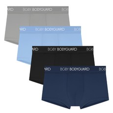 BODY GUARD 柔軟絲滑四角褲4件組