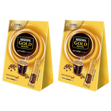 NESCAFE 雀巢咖啡 金牌 微研磨咖啡純黑隨身包, 2g, 20包, 2袋