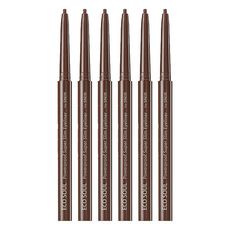 더샘 에코 소울 파워프루프 초슬림 아이라이너 0.1g, 스릴 브라운, 6개