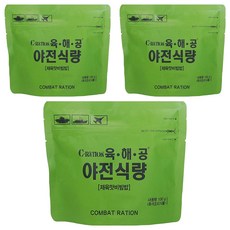 육해공야전식량 제육맛 비빔밥, 100g, 3개