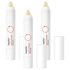 [비건뷰티] 비플레인 멀티 비타민 다크스팟 스틱 밤, 2.9g, 3개