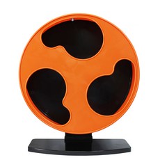 EXOTICNUTRITION Silent Runner 常規車輪 30 cm, 橘子, 1個