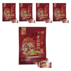 Hansamin 真紅蔘軟糖, 200g, 5袋