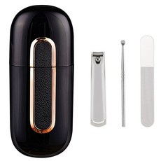 여행용 위생케어 키트, 블랙, 1개