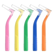 Le Meiseu L型牙刷牙間刷 混合, 5件, 1個