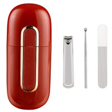 旅行指甲耳朵護理組, 紅色, 1個