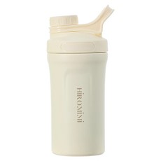 Hiromimi 316不鏽鋼運動保溫杯 - 600ml, 奶白色, 1個