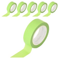 Monolike Arte 紙膠帶 15mm x 10m, 558 Light green, 6個