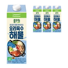 풀무원 요리육수 해물, 1L, 4개