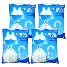 QQ KIT 變藍色環保紙貓砂 7L, 不適用, 4包