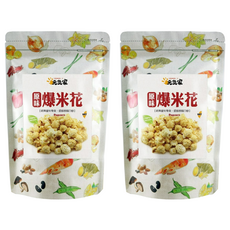 元氣家 原味爆米花, 80g, 2包