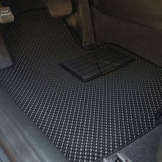 가온 차량용 이중 벌집매트 세트, 블랙, 기아 스포티지 더볼드 QL 2015년 9월~2021년7월