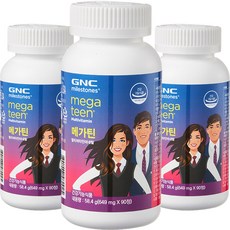 GNC 메가틴 멀티비타민 미네랄, 90정, 3개