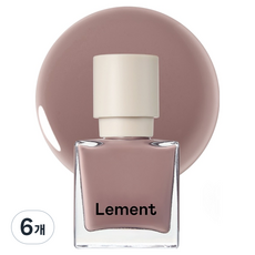 Lement 彩色指甲油, 9.5毫升, 6個, 64 伯尼‧布朗